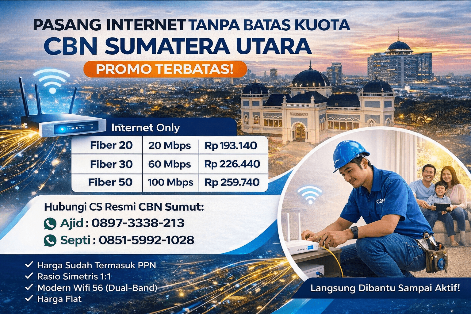 Cara Daftar CBN Sumatera Utara