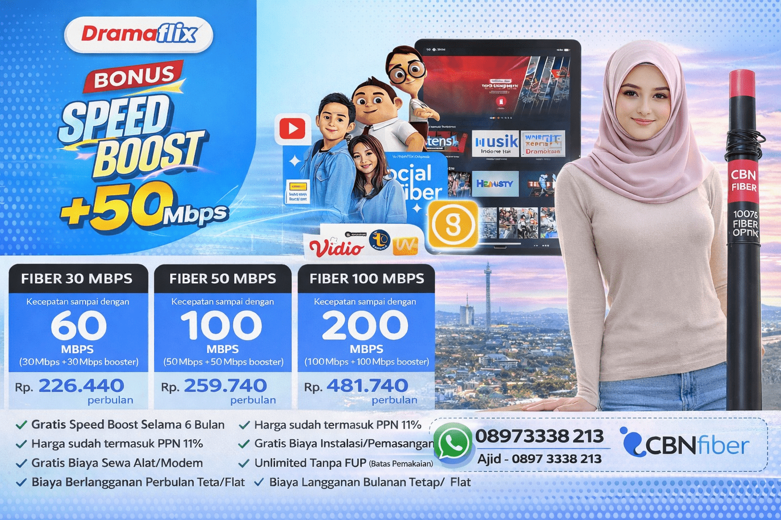 Kontak Jasa Pasang CBN Kendal