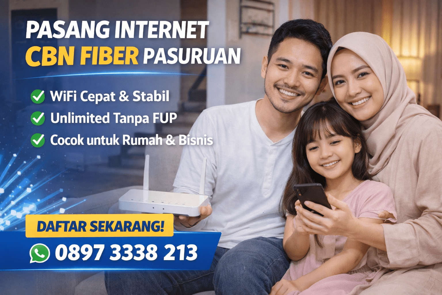 CBN Fiber di Pasuruan