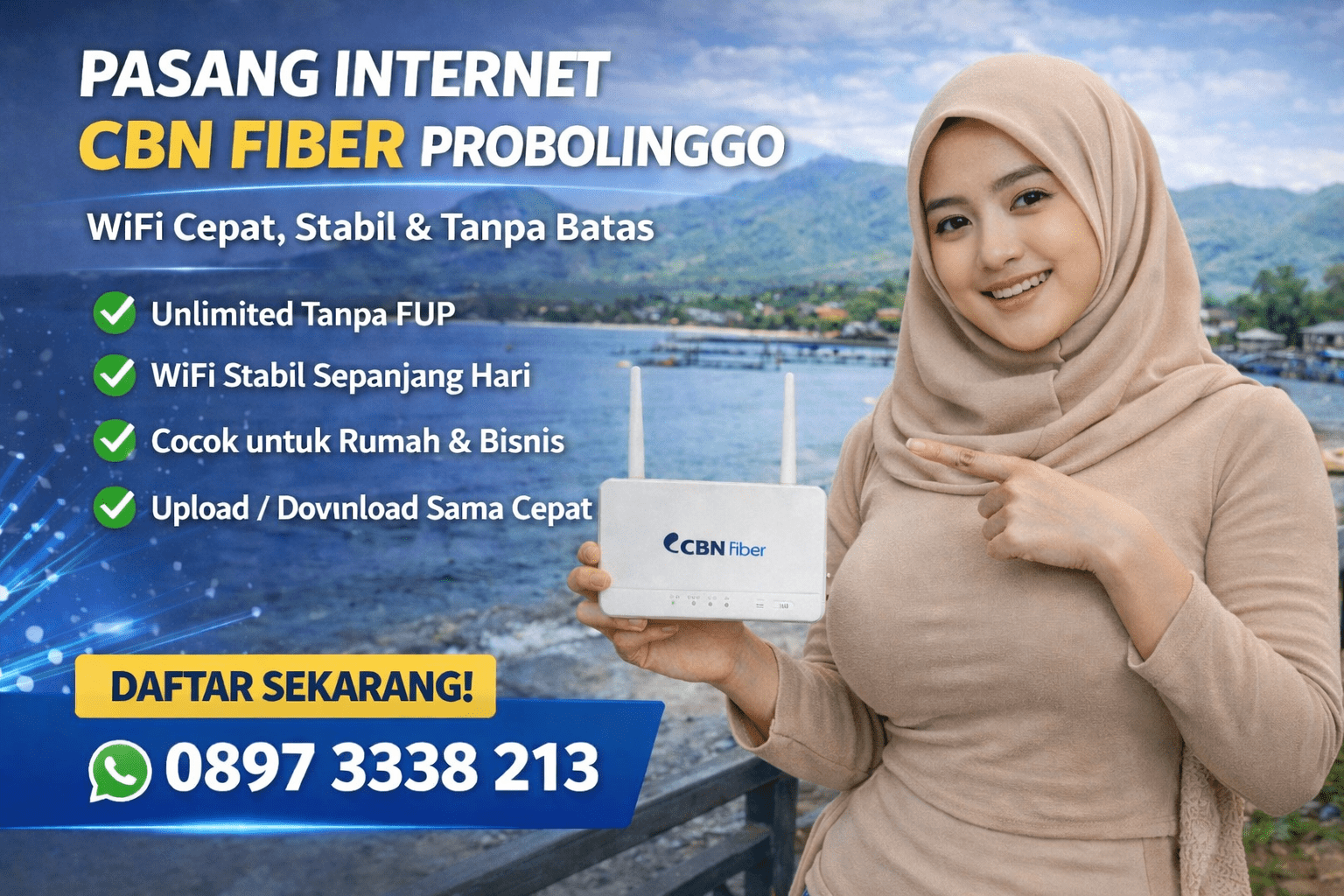 WiFi cepat dan stabil di Probolinggo