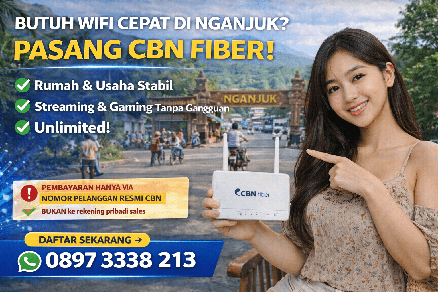CBN Fiber Nganjuk