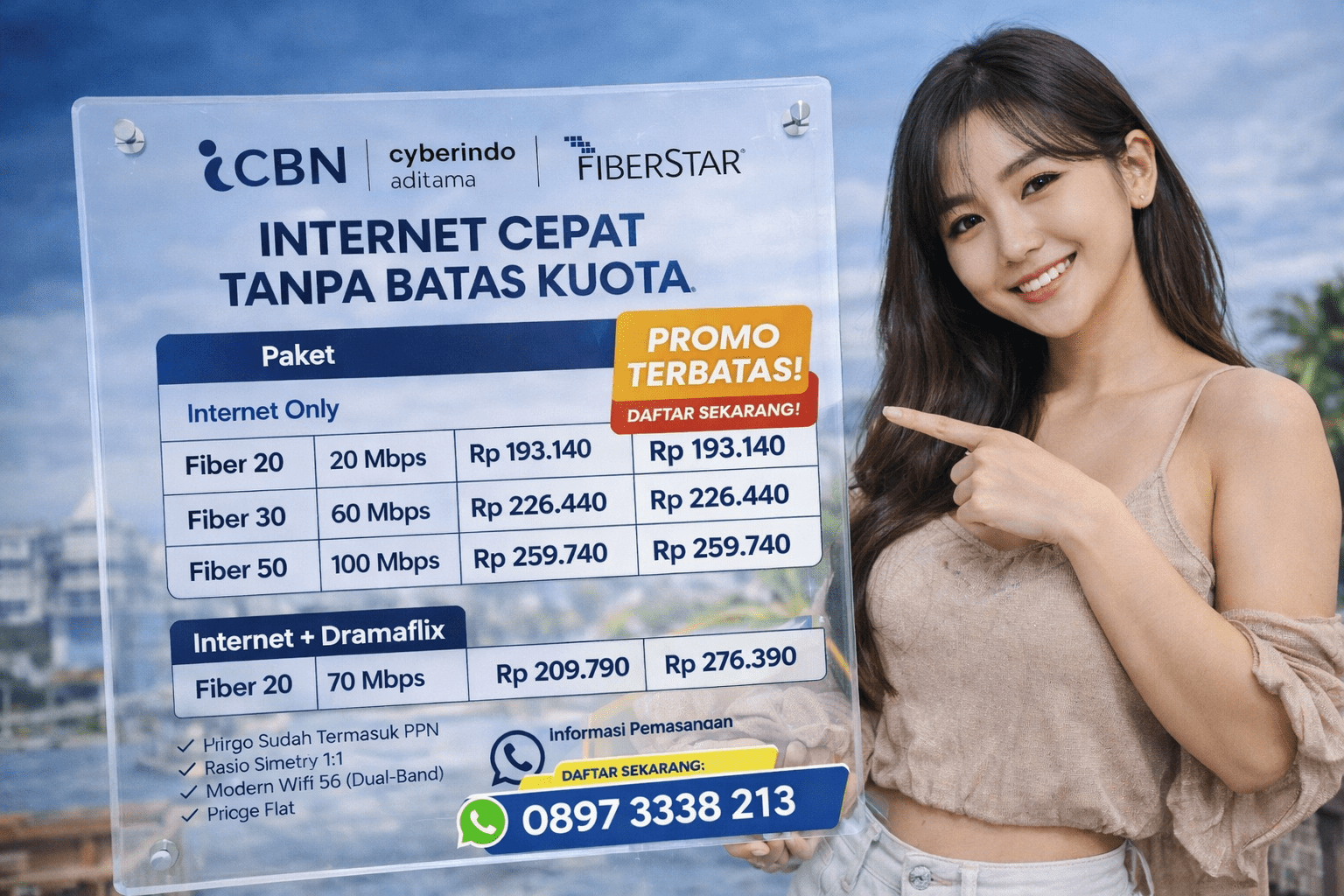 CBN Fiber Makassar