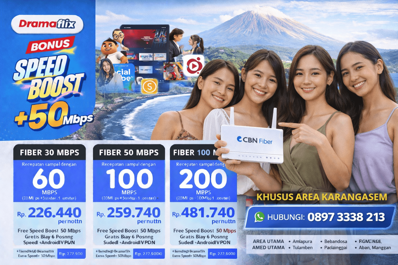Internet Kencang di Karangasem Kini Lebih Mudah Tanpa Gangguan